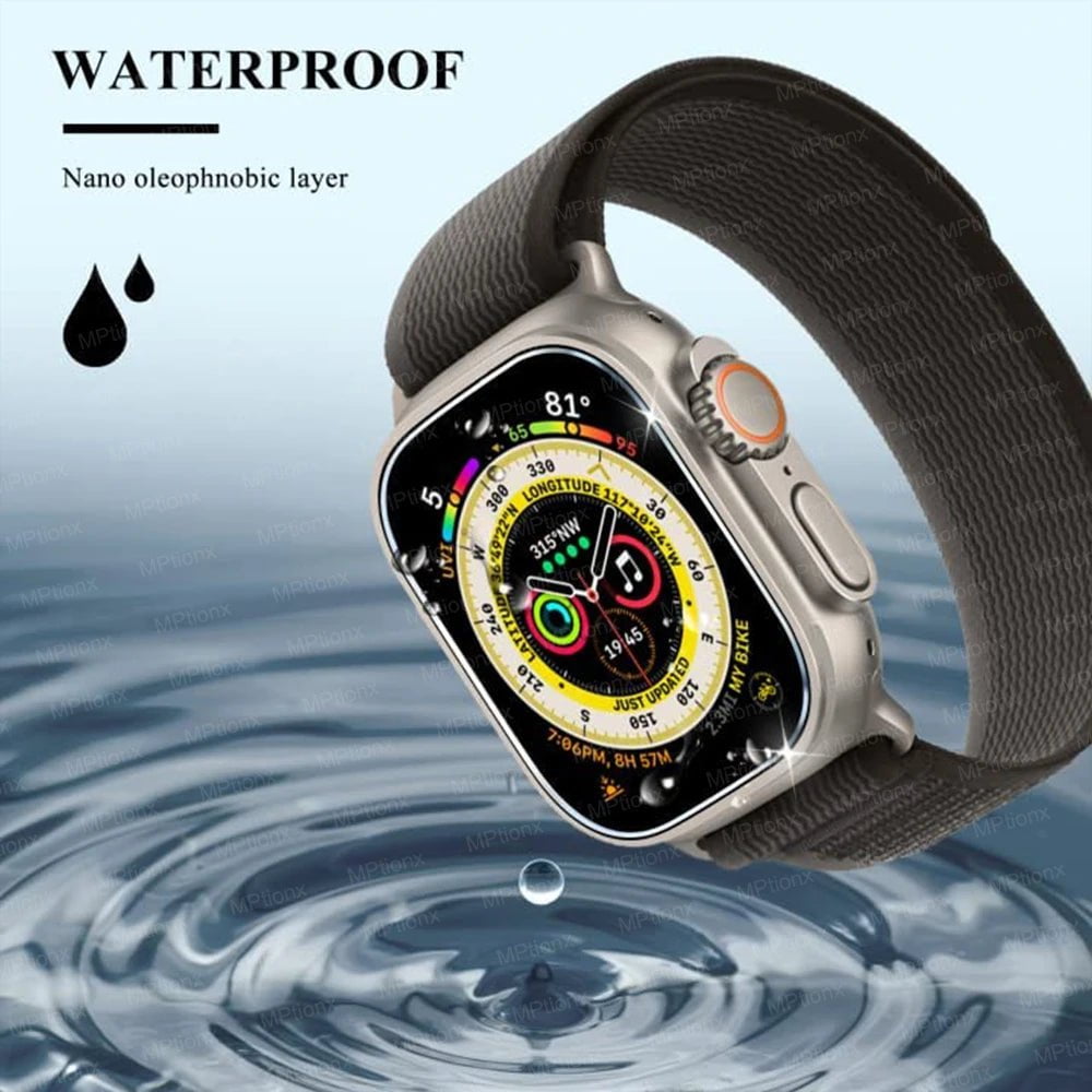 Storazone Tempered Glass for Apple Watch Ultra 49mm Screen Protector Anti-Scratch for Apple Watch Series Ultra 49mm Smartwatch