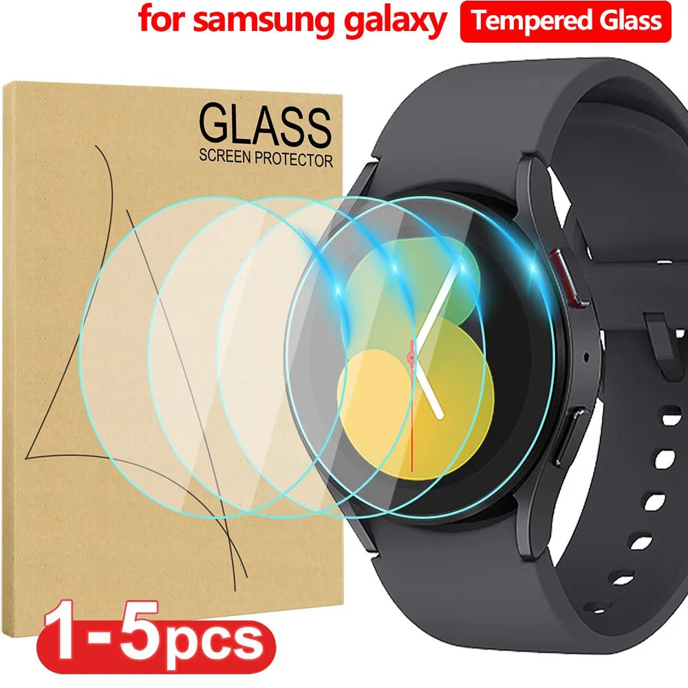 Storazone Tempered Glass for Samsung Galaxy Watch 5 Pro/5/4 40mm 44mm Screen Protector Anti-Scratch for Galaxy Watch 5 Pro/5/4 Smartwatch