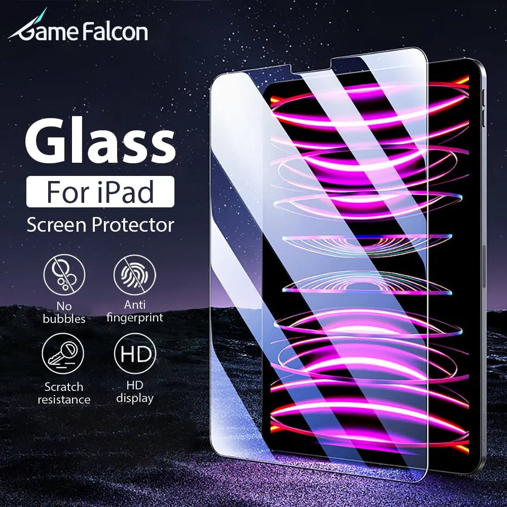 Storazone Tempered Glass Screen Protector For Ipad Pro 12.9 11 6th 2022 Air 5 4 3 2 1 9 9th 10 10th Gen Mini 6 2021 10.9 10.2 9.7 Film