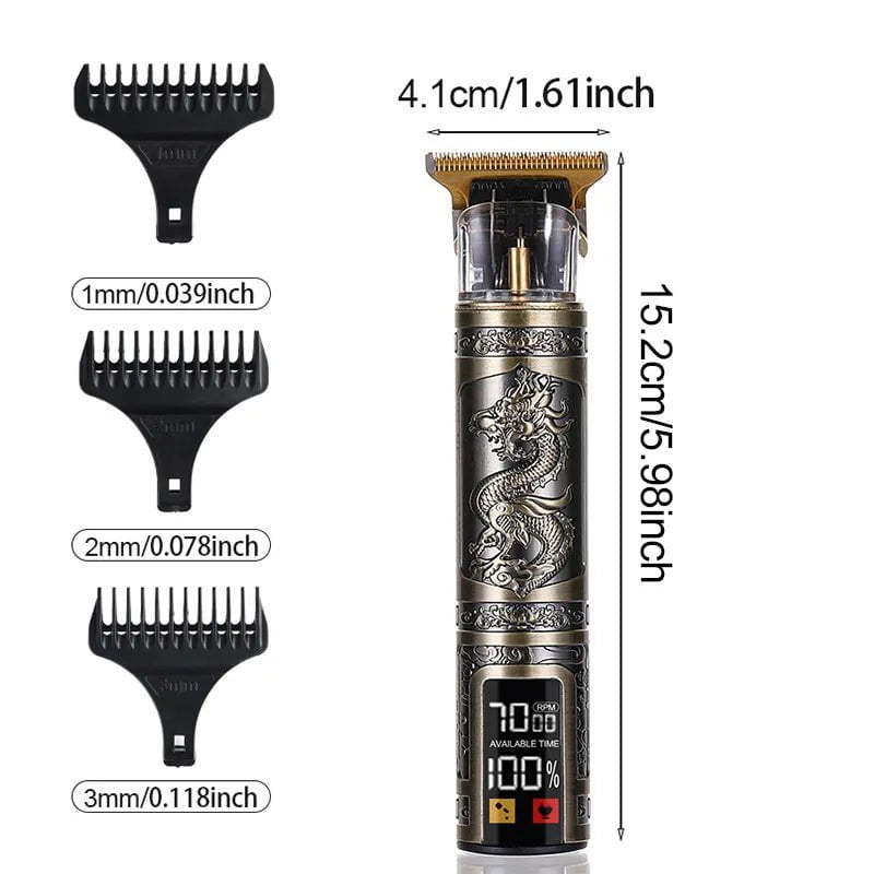 Storazone Three-speed Variable Gear T9 Hair Clipper Shaving Hair Trimming Hair Trimming Electric Shaver Boyfriend Gift Barber Clippers