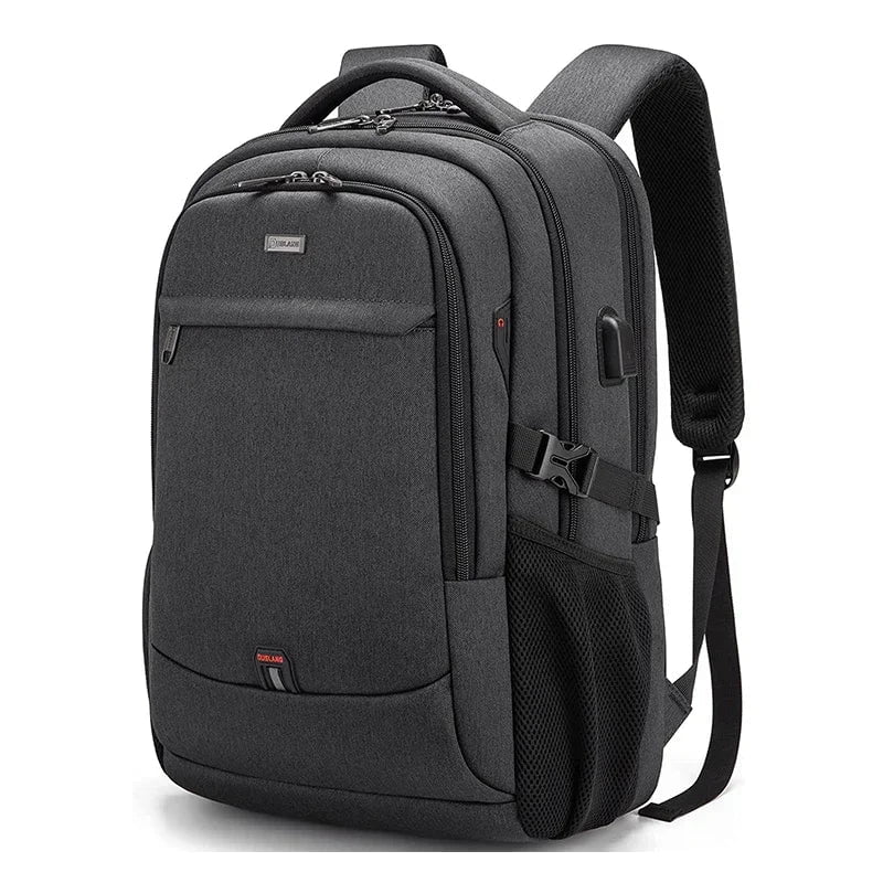 Storazone Top Black / 17 Inches / CHINA Laptop Backpack For Men 17.3''Large Capacity Backpack USB Port Bag Business Backpack Oxford Wear-resistant Waterproof Travel Bag