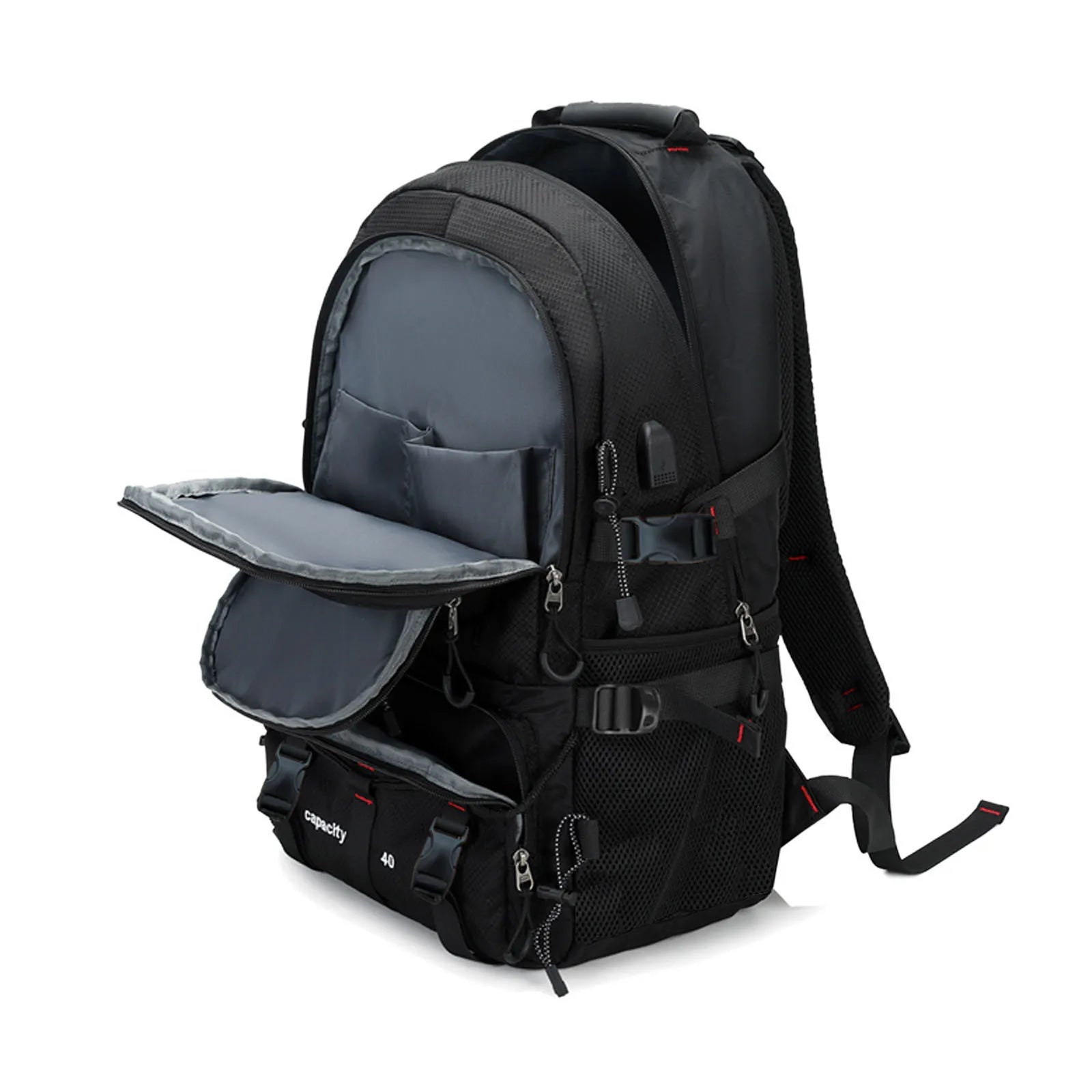 Storazone Travel backpack 40L waterproof lightweight outdoor hiking, men's and women's camping backpack