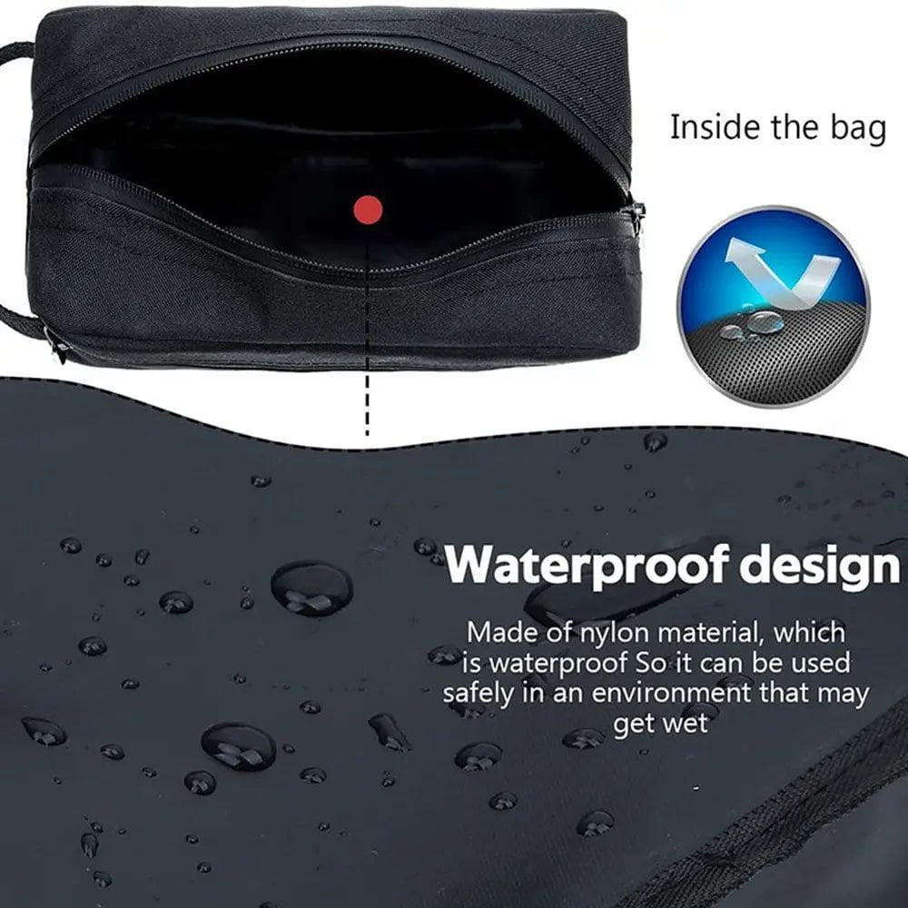 Storazone Travel Mens Toiletry Bag Women Cosmetic Necessaire Case Waterproof Ladies Makeup Bag Beauty Wash Pouch Handbag