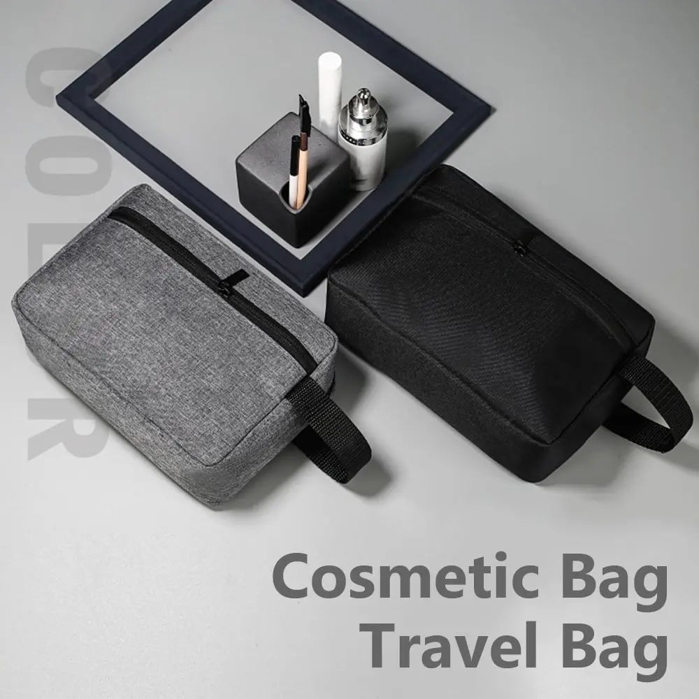 Storazone Travel Mens Toiletry Bag Women Cosmetic Necessaire Case Waterproof Ladies Makeup Bag Beauty Wash Pouch Handbag