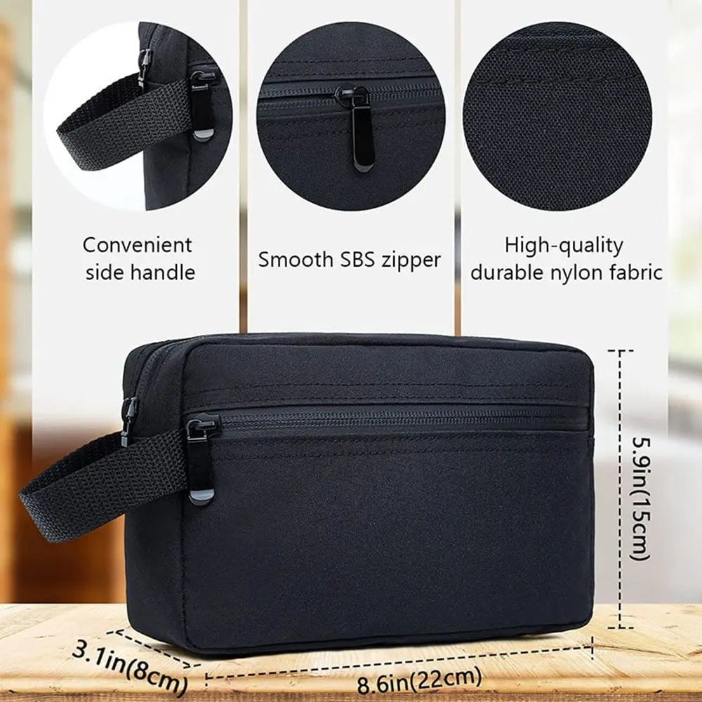 Storazone Travel Mens Toiletry Bag Women Cosmetic Necessaire Case Waterproof Ladies Makeup Bag Beauty Wash Pouch Handbag