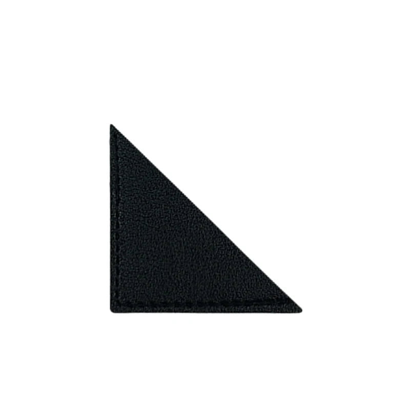 Storazone triangle black Custom Letters Corner Bookmark Personalize Logo Name Book Page Marker Library Activities Read-in DIY Souvenir Gift For Students