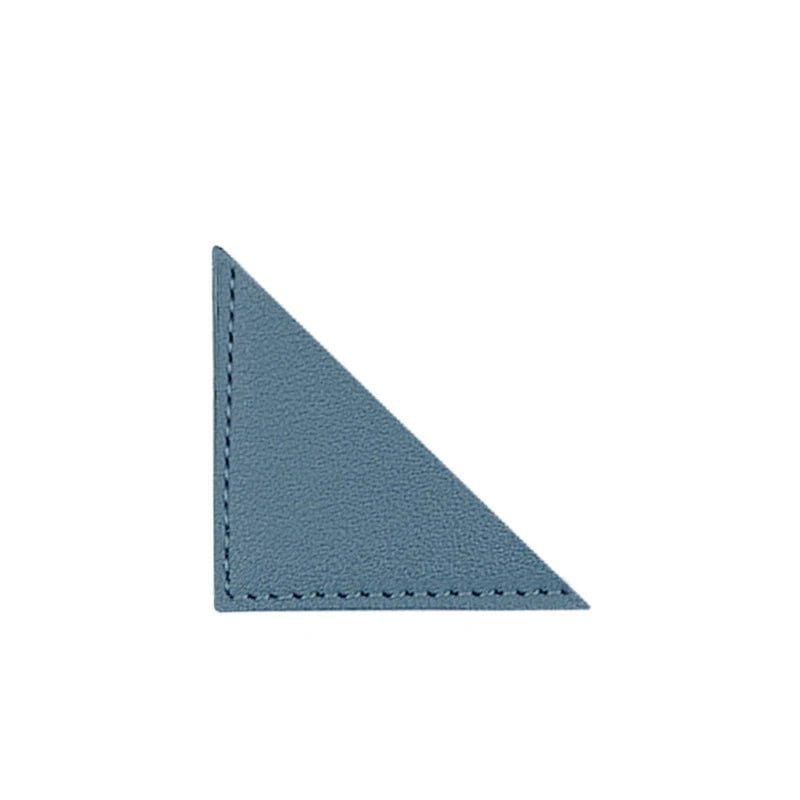 Storazone triangle blue Custom Letters Corner Bookmark Personalize Logo Name Book Page Marker Library Activities Read-in DIY Souvenir Gift For Students