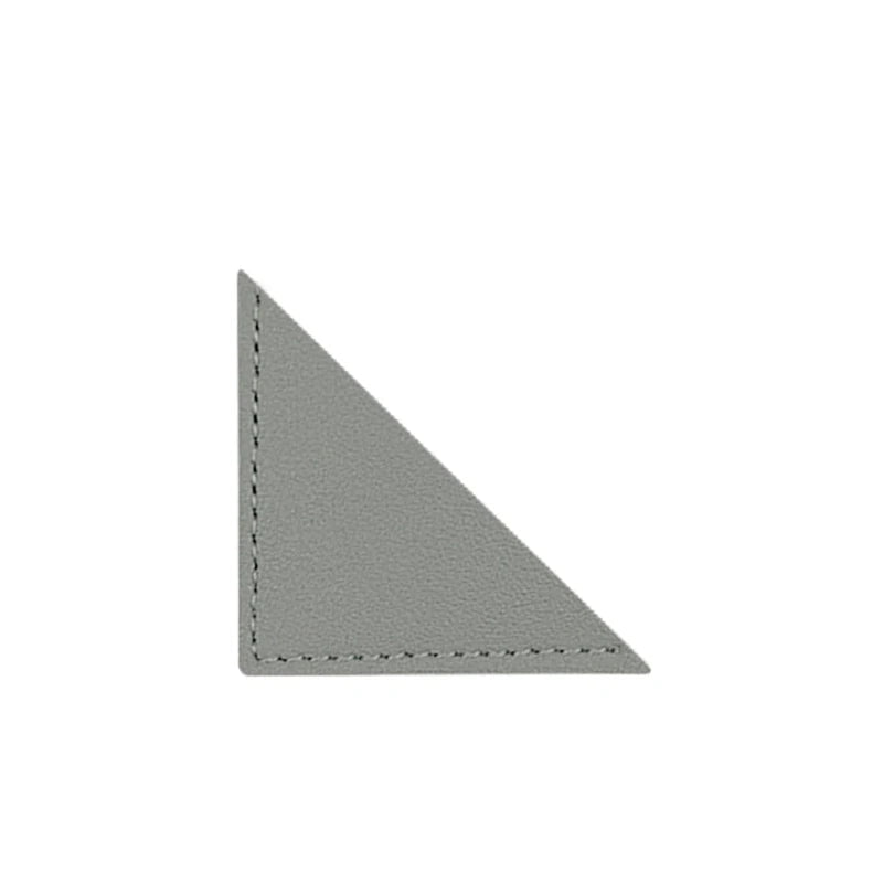 Storazone triangle gray Custom Letters Corner Bookmark Personalize Logo Name Book Page Marker Library Activities Read-in DIY Souvenir Gift For Students