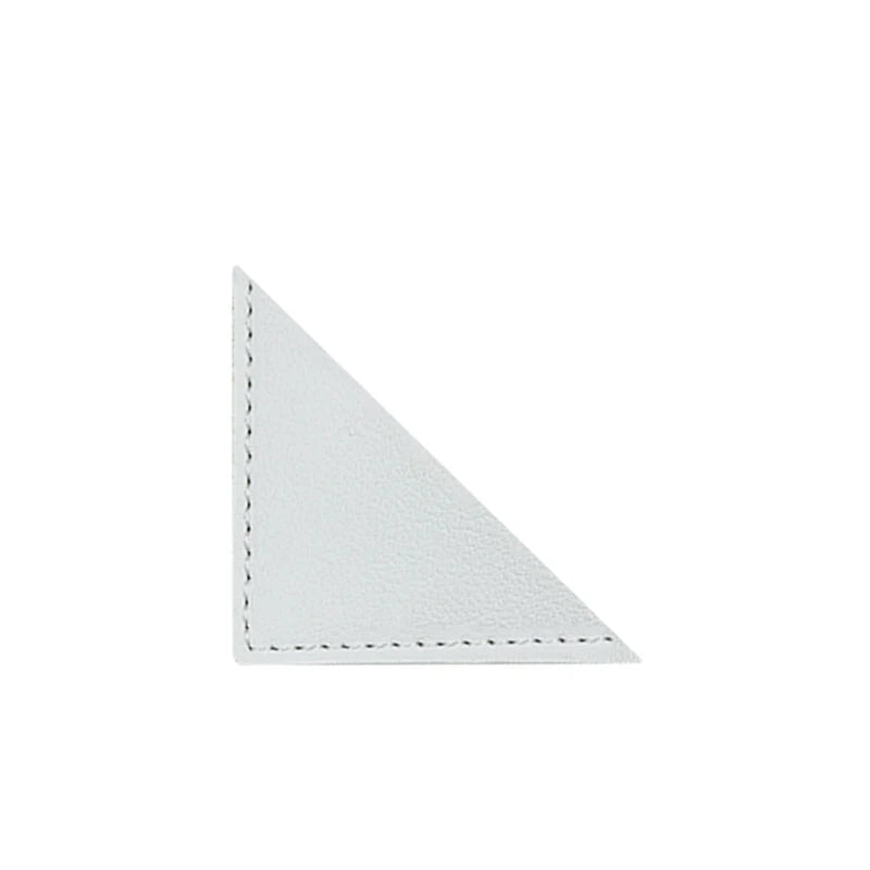 Storazone triangle white Custom Letters Corner Bookmark Personalize Logo Name Book Page Marker Library Activities Read-in DIY Souvenir Gift For Students