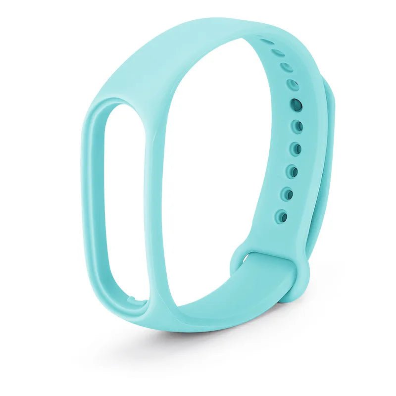 Storazone turquoise 32 / Mi band 7-6-5 / CHINA Watchbands for Xiaomi Mi Band 7 bracelet silicone wrist Miband 5 6 NFC Replacement pulsera Sport correa mi band 7 6 3 4 5 strap