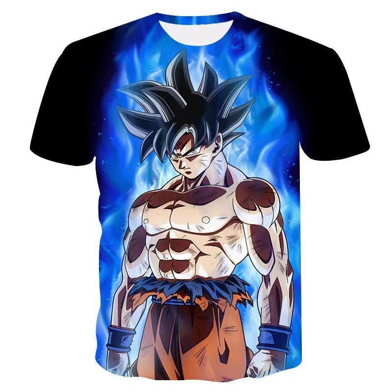 Storazone TX-175 / 100 3-14 Years Kids Boys T-shirt Dragon Ball Z T Shirts Anime Goku Vegeta Clothes Toddler Tees Baby Boys T-shirt Children's Clothing