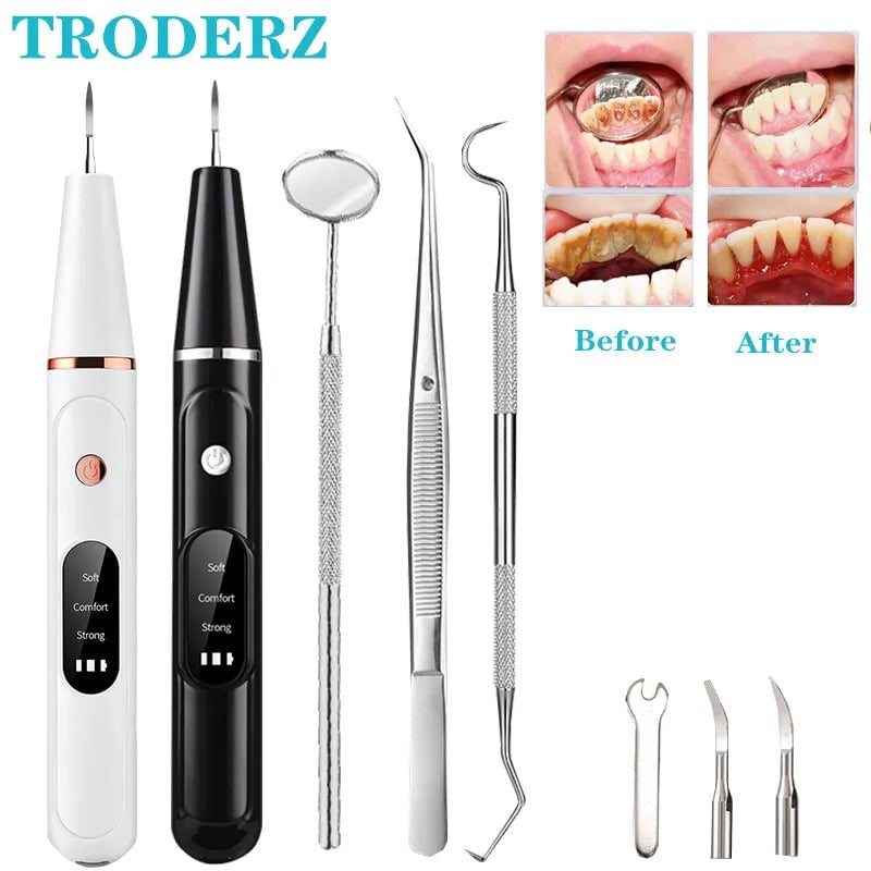 Storazone Ultrasonic Electric Dental Scaler For Removing Dental Stones Oral Health Care Dental Plaque Stain Tooth Whitening