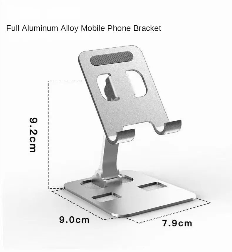 Storazone Universal All Aluminum Alloy Portable Tablet Holder For iPad Holder Tablet Stand Mount Adjustable Flexible Mobile Phone Stand