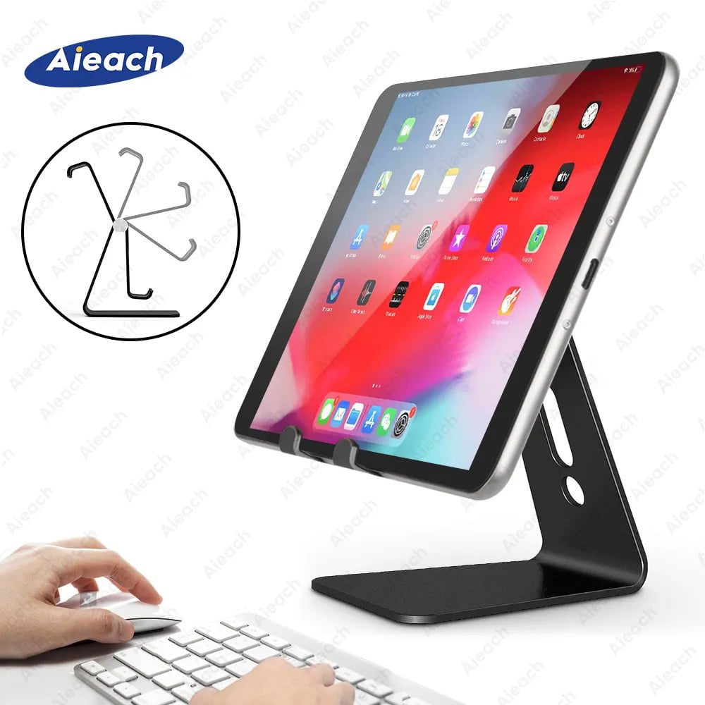 Storazone Universal Phone Tablet Desktop Stand For iPad 7.9 9.7 10.5 11 inch Metal Rotation Tablet Holder For Samsung Xiaomi Huawei Tablet