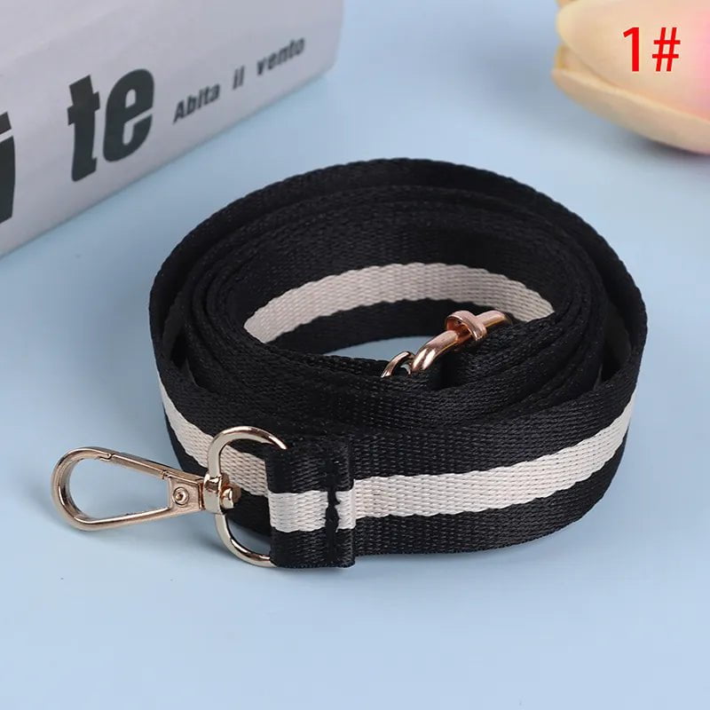 Storazone up to 135cm 3 Nylon Bag Strap 1PC Woman Colored Straps for Crossbody Messenger Shoulder Bag Accessories Adjustable Embroidered Belts Straps