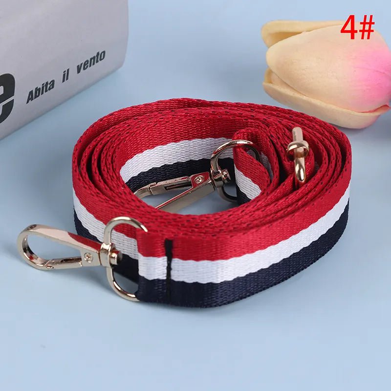 Storazone up to 135cm 6 Nylon Bag Strap 1PC Woman Colored Straps for Crossbody Messenger Shoulder Bag Accessories Adjustable Embroidered Belts Straps