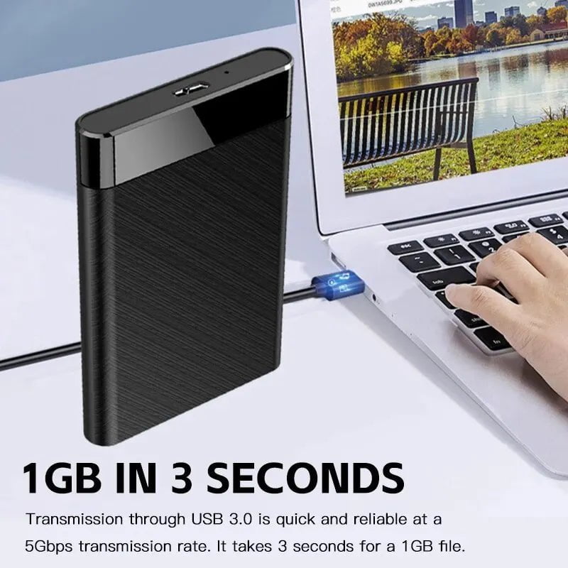 Storazone USB 3.0 HDD Enclosure 2.5" SATA External Hard Drive Case 2.5 Inch SSD High Speed Transmission Support Window Mac Android