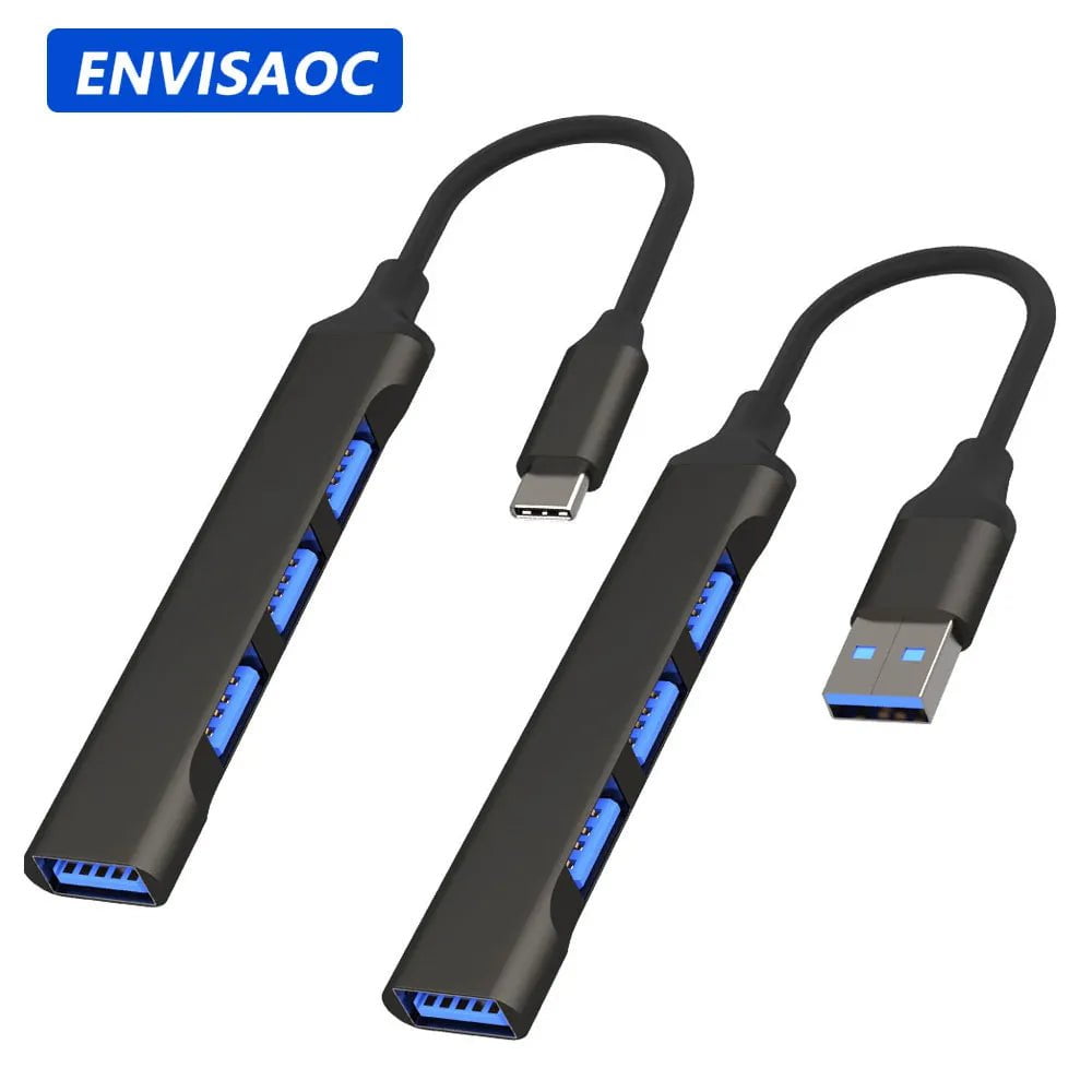 Storazone USB C HUB 3.0 Type C 3.1 3/4 Port Multi Splitter Adapter OTG USB for Macbook Pro 13 15 Air M1 Pro HUAWEI nintendo PC Accessories