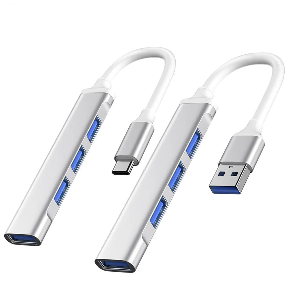 Storazone USB C HUB 3.0 Type C 3.1 4 Port Multi Splitter Adapter OTG For Xiaomi Lenovo Macbook Pro 13 15 Air Pro PC Computer Accessories