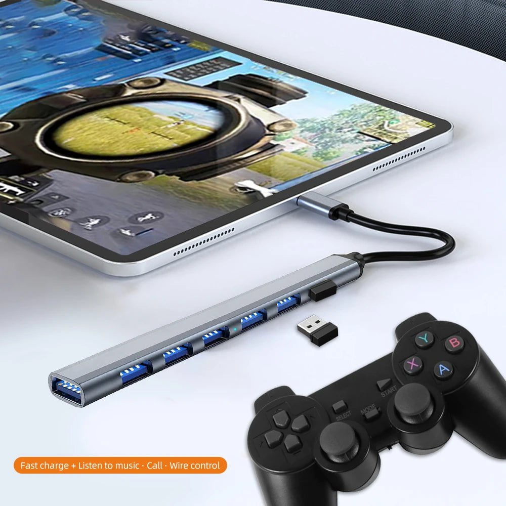 Storazone USB HUB USB 3.0 HUB USB 2.0 HUB USB C HUB Type C HUB Multi Splitter High Speed 5Gbps For PC Computer Multiport USB A HUB Port