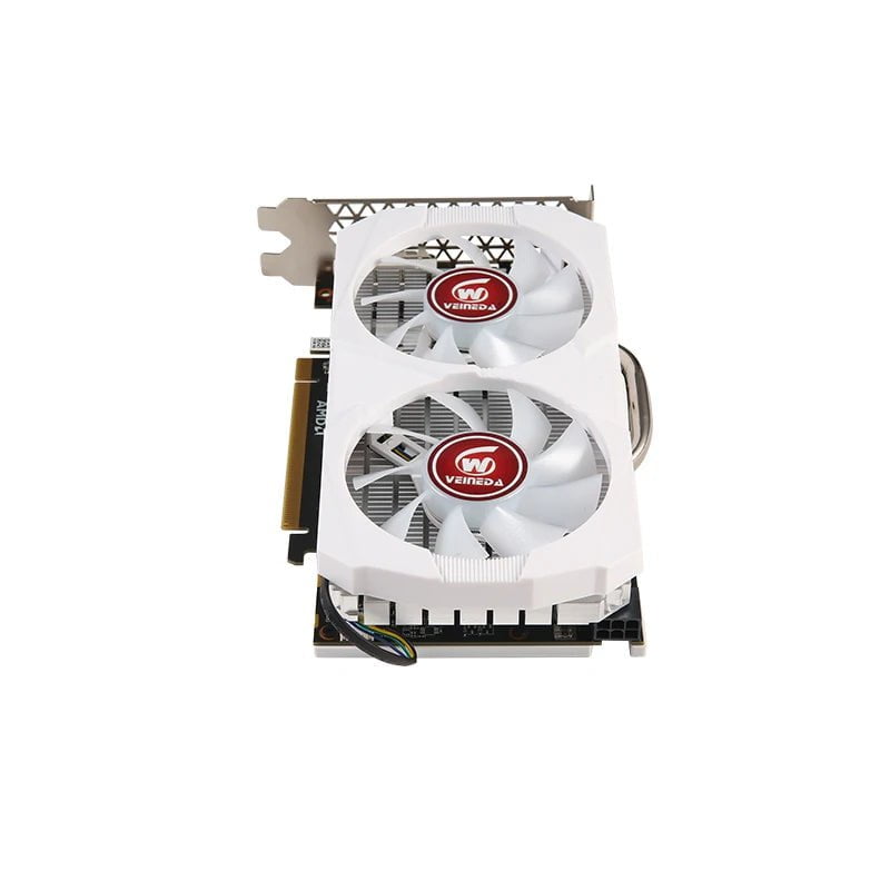 Storazone VEINEDA Video Card RX580 8GB 256 Bit 2048SP Graphics Cards GDDR5 RX 580 Series  Backplate Heatpipes 8Pin Connector Refurbished