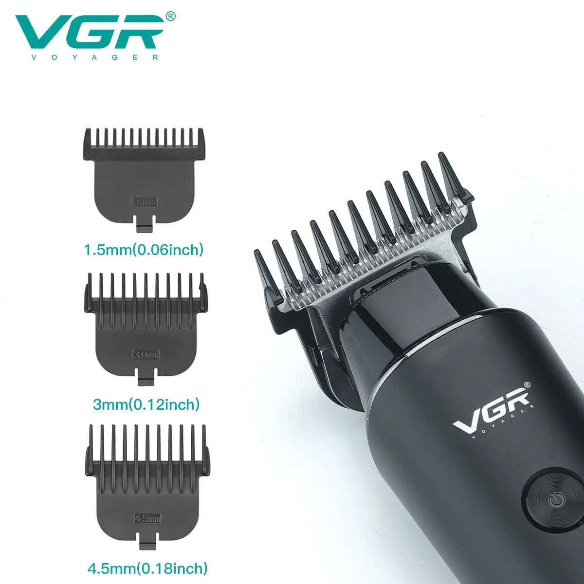 Storazone VGR Hair Trimmer Professional Electric Trimmers Cordless Hair Clipper Rechargeable LED Display V 937