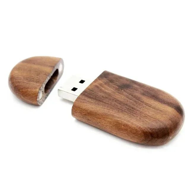 Storazone Walnut no box / 4GB JASTER (OVER 1 PCS Free LOGO) Wooden USB + Box  Flash Drive Pendrive 4gb 8gb 16gb 32gb 64gb 128gb Memory Stick Photography Gifts