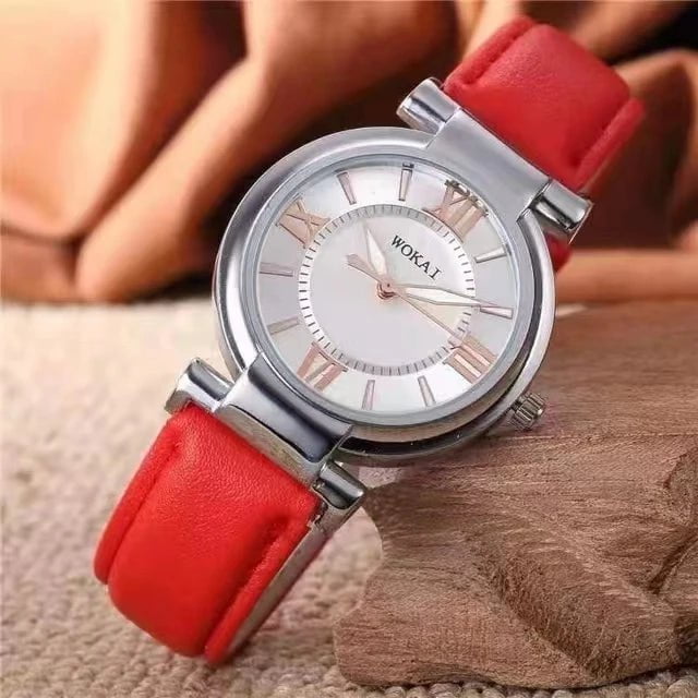 Storazone watch 6 / CHINA Foreign trade antique watch fashion leather wrapped bracelet epidermis women table butterfly pendants wholesale children table