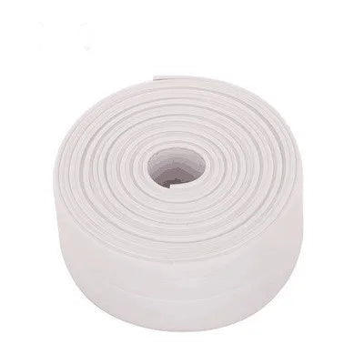 Storazone white / 3.2M X 3.8 CM For Bathroom Kitchen Accessories Shower Bath Sealing Strip Tape Caulk Strip Self Adhesive Waterproof Wall Sticker Sink Edge Tape