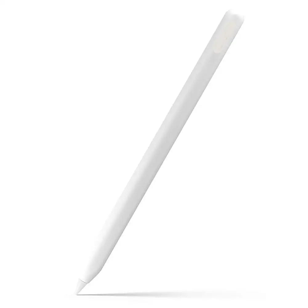 Storazone White For Apple Pencil 2 Silicone Case For Ipencil 2nd Generation Anti-lost Anti-scratch Protective Cover Sleeve Pencil Cap