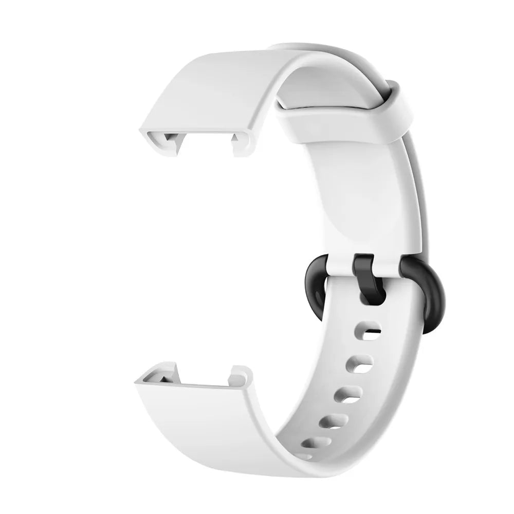Storazone White / For Mi Watch Lite Replacement Strap For Mi Watch Lite Silicone Watchbands Watch Strap For Redmi Watch 2 Lite Strap Correa Bracelet