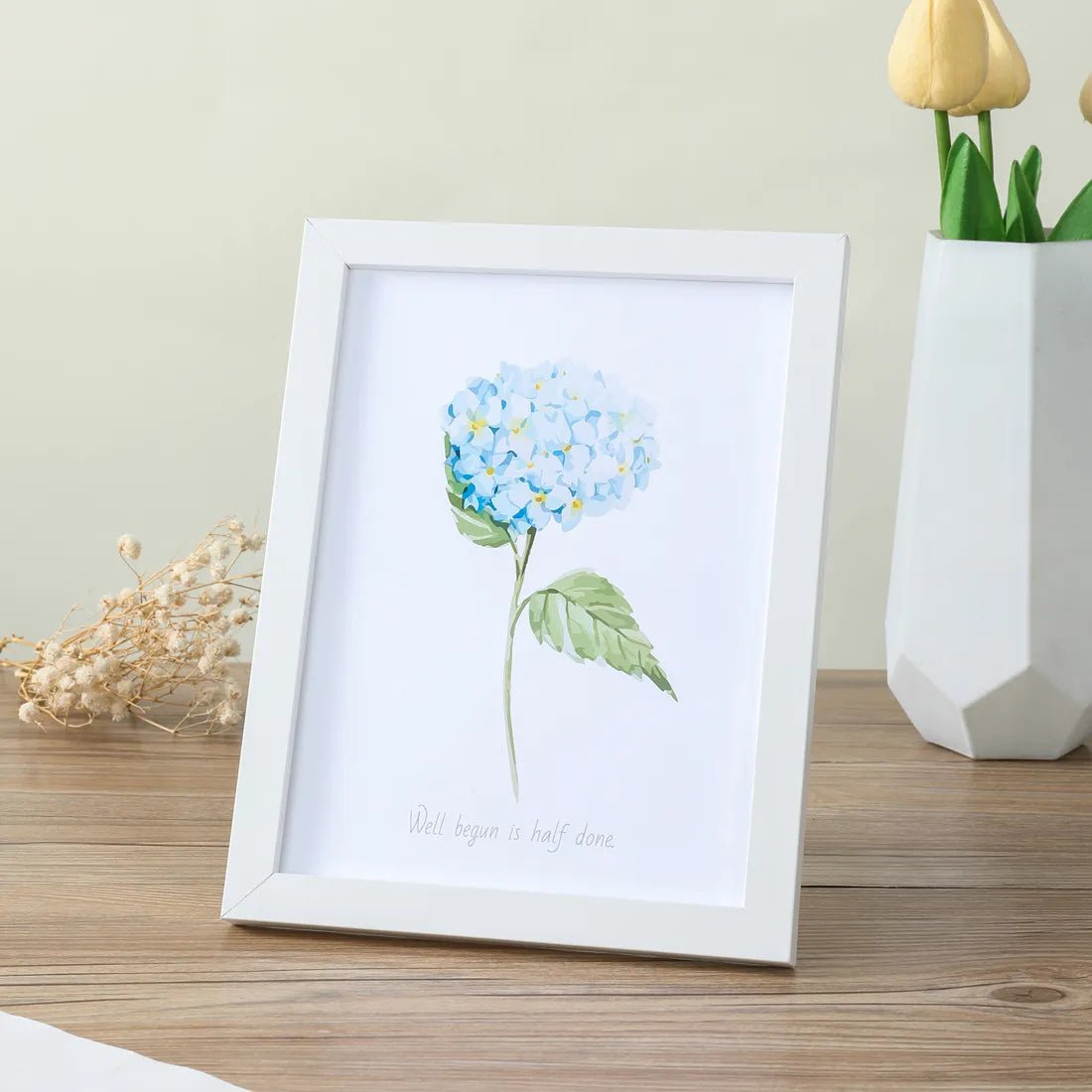 Storazone White Frame / 10X15cm 6inch Wooden Photo Frame For Wall Hanging 10X15 15X20 20X25cm A4 Wood Picture Frame Stand For Pictures Photo Decor Commemorative Gift