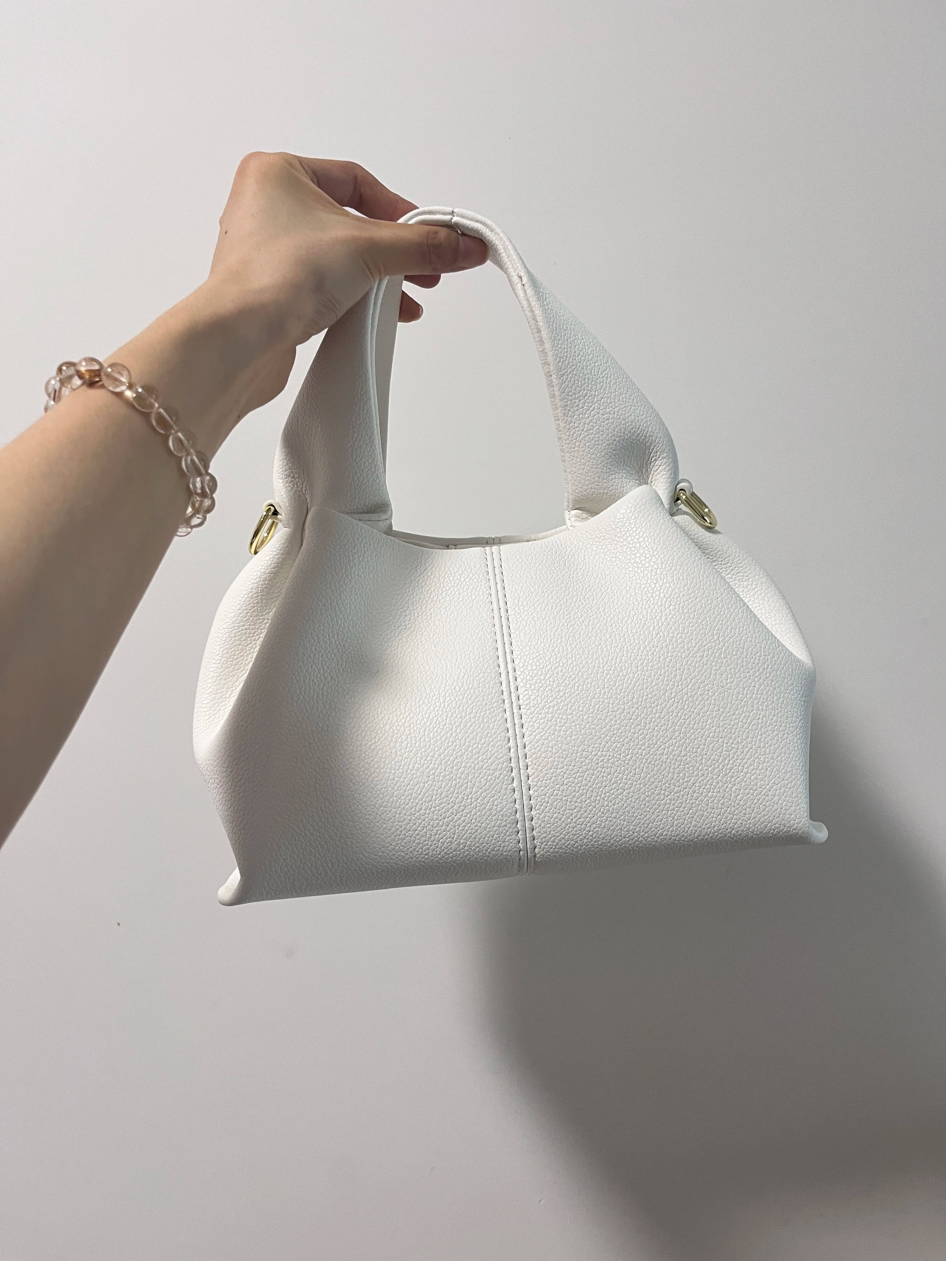 Storazone white SMALL NEW Large Shoulder Side Bag for Women 2022 Trend Designer Winter Simple Solid Color Big High Capacity Tote Bags Handbags