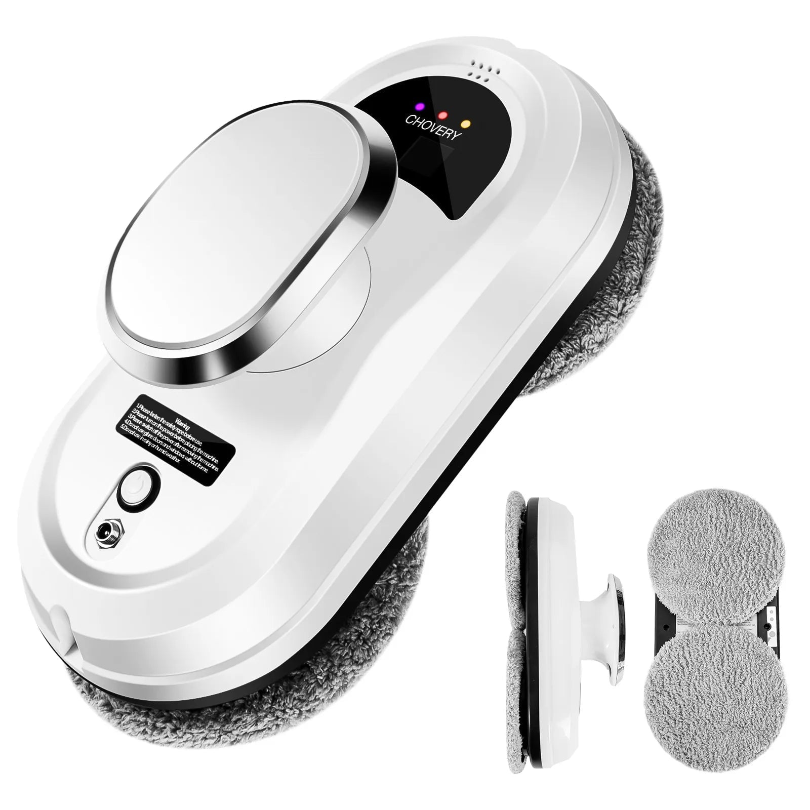 Storazone WHITE / us / Poland | Yes CHOVERY Robot vacuum cleaner window cleaning robot window cleaner electric glass limpiacristales remote control