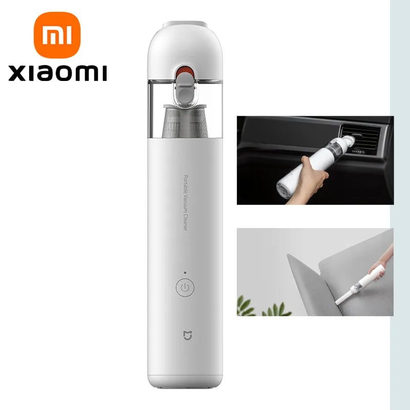 Storazone WHITE XIAOMI MIJIA Handheld Portable Vacuum Cleaner For Home Wireless Vacuum Cleaners For Car Cleaning Machine 13000PA Cyclone Suction