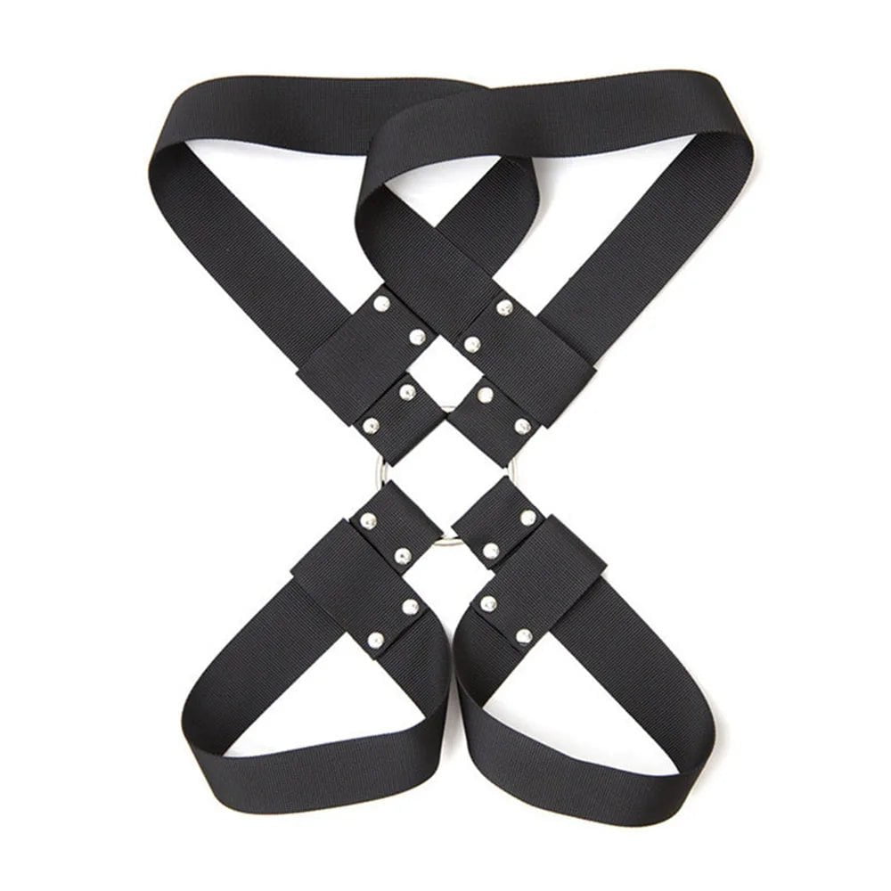 Storazone wide type Wrist to Ankle Position Adjustable Hogtie HandCuffs Restraints Bedroom Adults Erotic Bondage SM Set Love Toy Couple Sexy Game