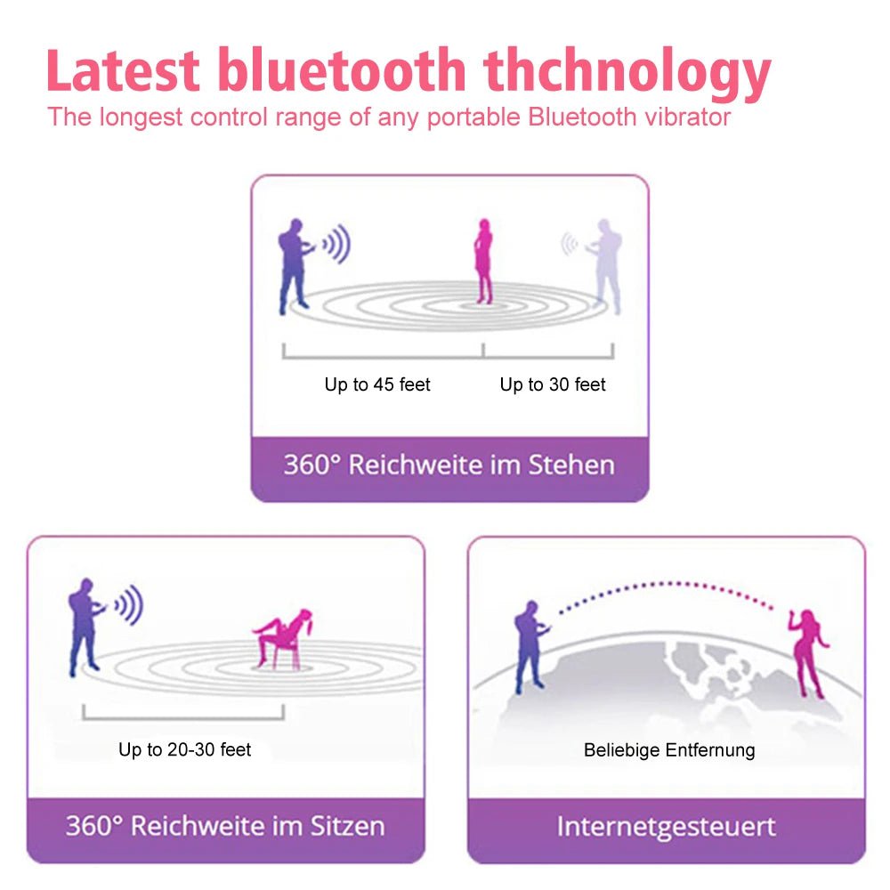 Storazone Wireless Bluetooth G Spot Vibrator for Women Dildo APP Remote Control Wear Vibrating Egg Clit Female Panties Sex Toys for Adults