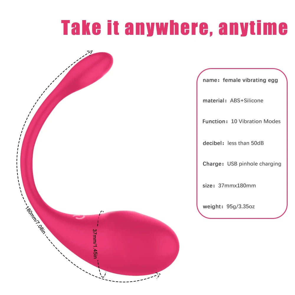 Storazone Wireless Bluetooth G Spot Vibrator for Women Dildo APP Remote Control Wear Vibrating Egg Clit Female Panties Sex Toys for Adults
