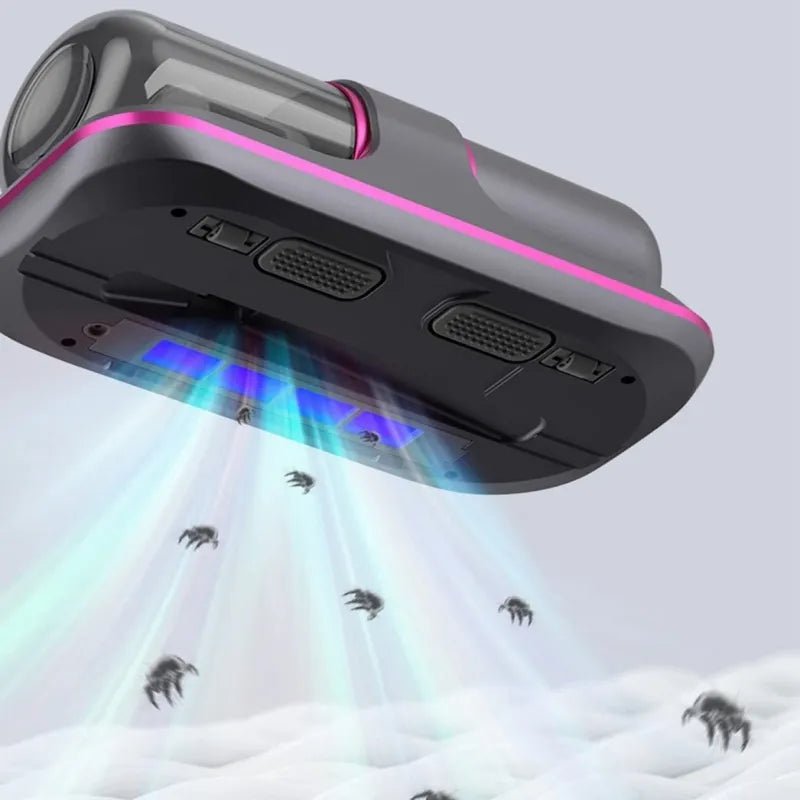 Storazone Wireless Mattress Vacuum Cleaner Cordless Handheld UV-C Bed Dust Remover Indepth Cleaning Sofa Specialist 12Kpa Powerful Suction