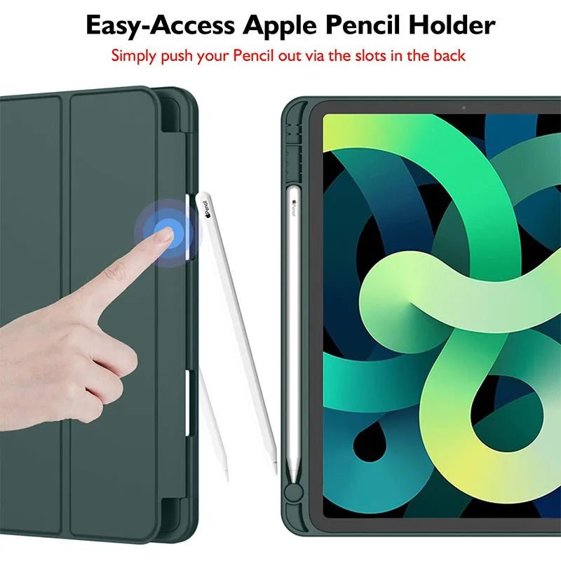 Storazone With Pencil Holder Funda for iPad pro 12.9 11 10.5 10.2 iPad Air 5th 4th 10th Generation 10.9 iPad Air1 2 6th 9.7 2017 2018