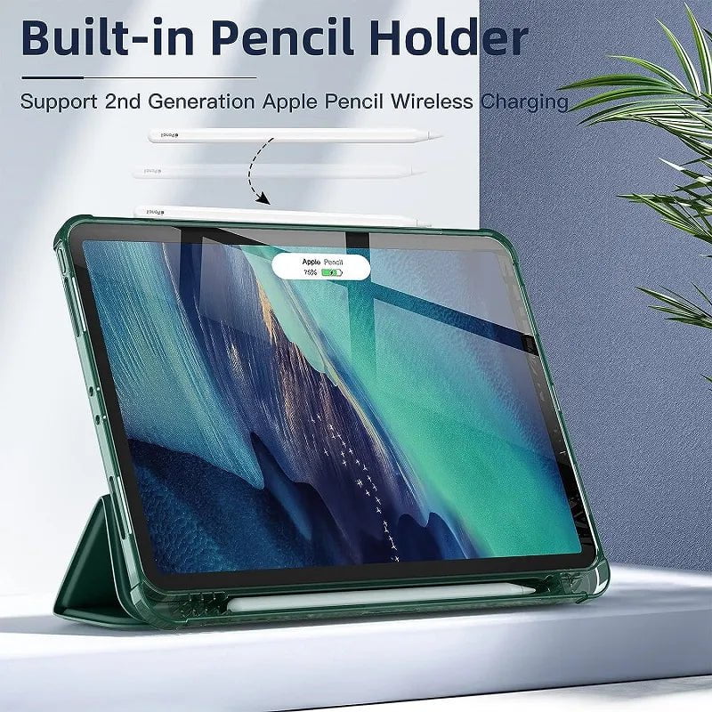 Storazone With Pencil Holder Funda for iPad pro 12.9 11 10.5 10.2 iPad Air 5th 4th 10th Generation 10.9 iPad Air1 2 6th 9.7 2017 2018