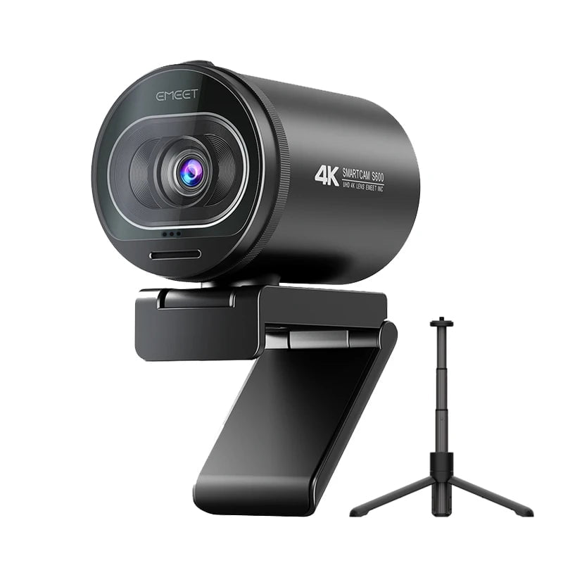 Storazone With Webcam Tripod / brazil 4K Webcam 1080P 60FPS Autofocus Streaming Web Camera EMEET S600 Living Stream Camera With Mics&Privacy Cover for Tiktok/YouTube