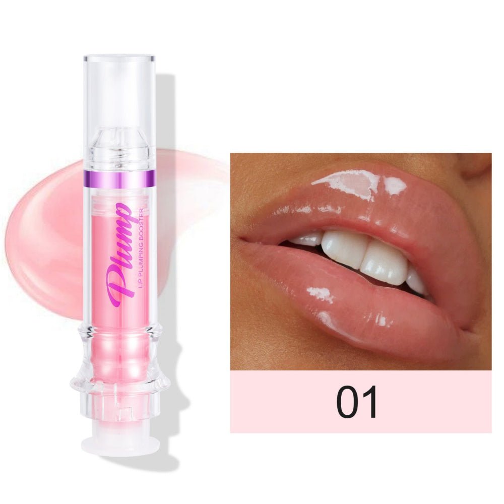 STORAZONE Woman fashion and Outdoor 1color New Tube Lip Rich Lip Color Slightly Spicy Lip Honey Lip Glass Mirror Face Lip Mirror Liquid Lipstick
