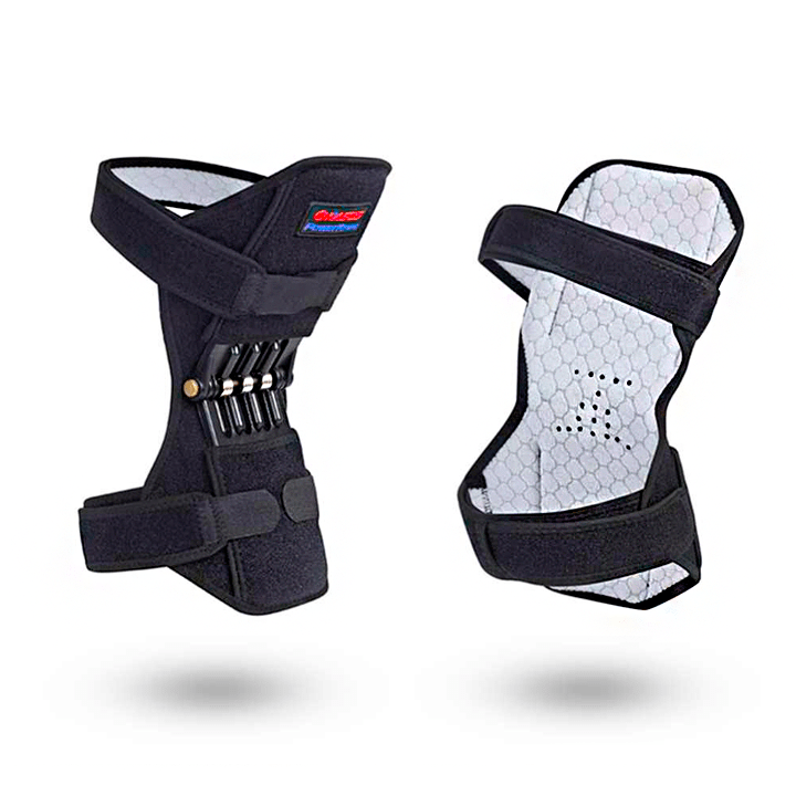 STORAZONE Woman fashion and Outdoor 1pair High Quality Knee Brace Patella Booster Spring Knee Brace Support For Mountaineering Squat Sports Knee Booster