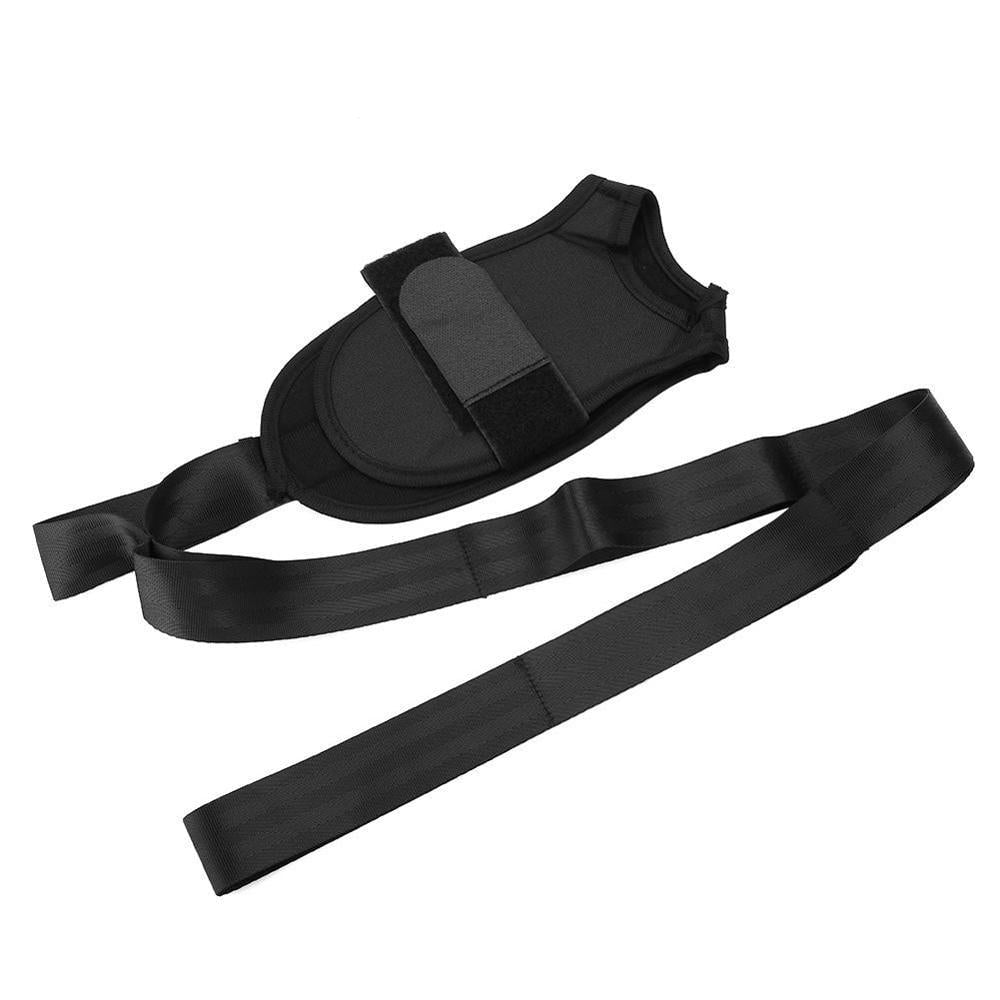 STORAZONE Woman fashion and Outdoor Black 2 / 1pc Yoga Ligament Stretching Belt Foot Drop Stroke Hemiplegia Rehabilitation Strap Leg Training Foot Ankle Joint Correction Braces