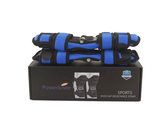 STORAZONE Woman fashion and Outdoor Blue box High Quality Knee Brace Patella Booster Spring Knee Brace Support For Mountaineering Squat Sports Knee Booster