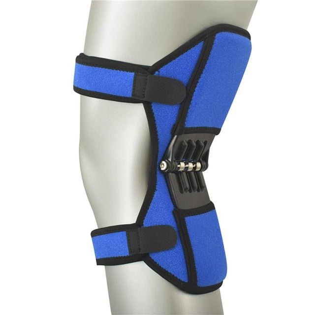 STORAZONE Woman fashion and Outdoor Blue High Quality Knee Brace Patella Booster Spring Knee Brace Support For Mountaineering Squat Sports Knee Booster
