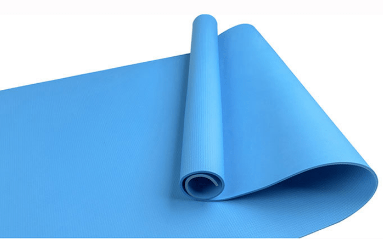 STORAZONE Woman fashion and Outdoor Blue Super Soft  EVA Fitness Composite Mat Yoga Mat 4mm 6mm