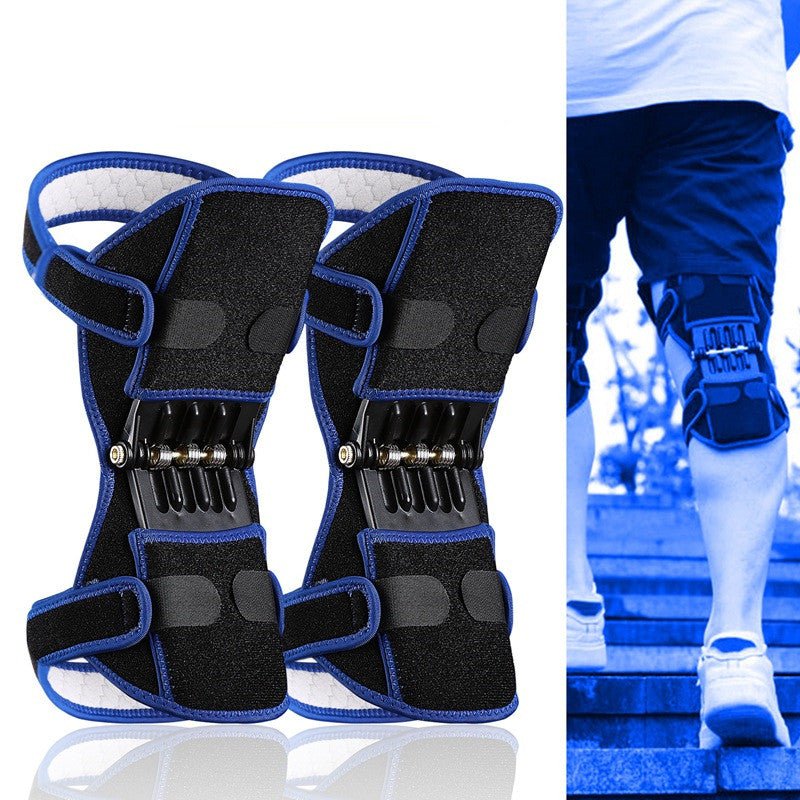 STORAZONE Woman fashion and Outdoor Blue2 High Quality Knee Brace Patella Booster Spring Knee Brace Support For Mountaineering Squat Sports Knee Booster