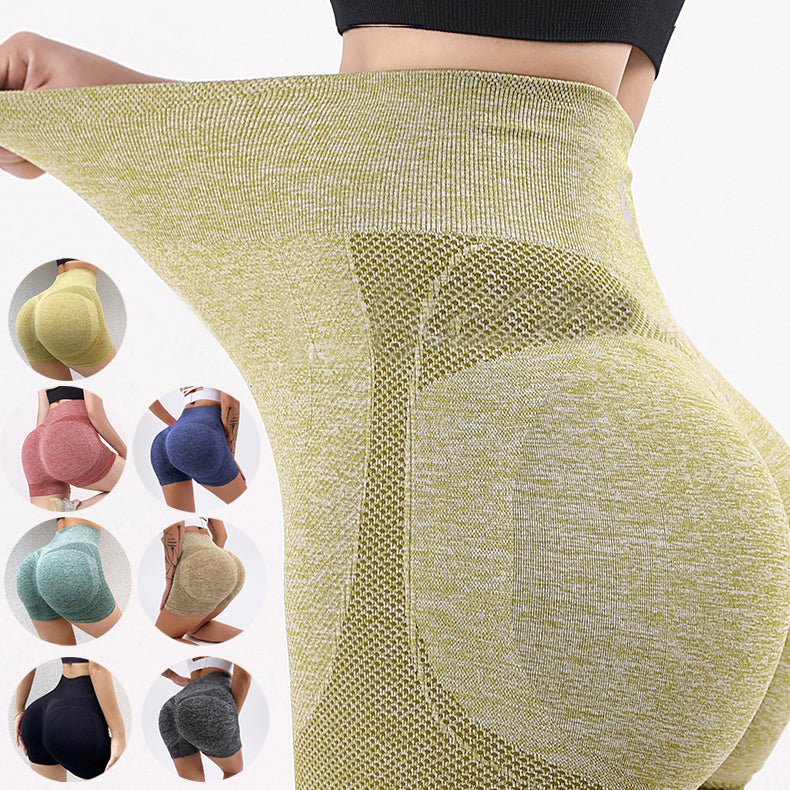 STORAZONE Woman fashion and Outdoor Fitness Yoga Shorts Pants Butt Lifting Seamless Leggings Women Gym